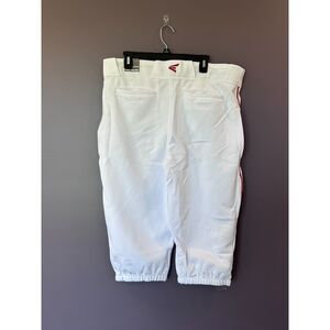 NWT Easton Pro+ Piped Knicker Baseball Pants White with Red Piping Size XXL